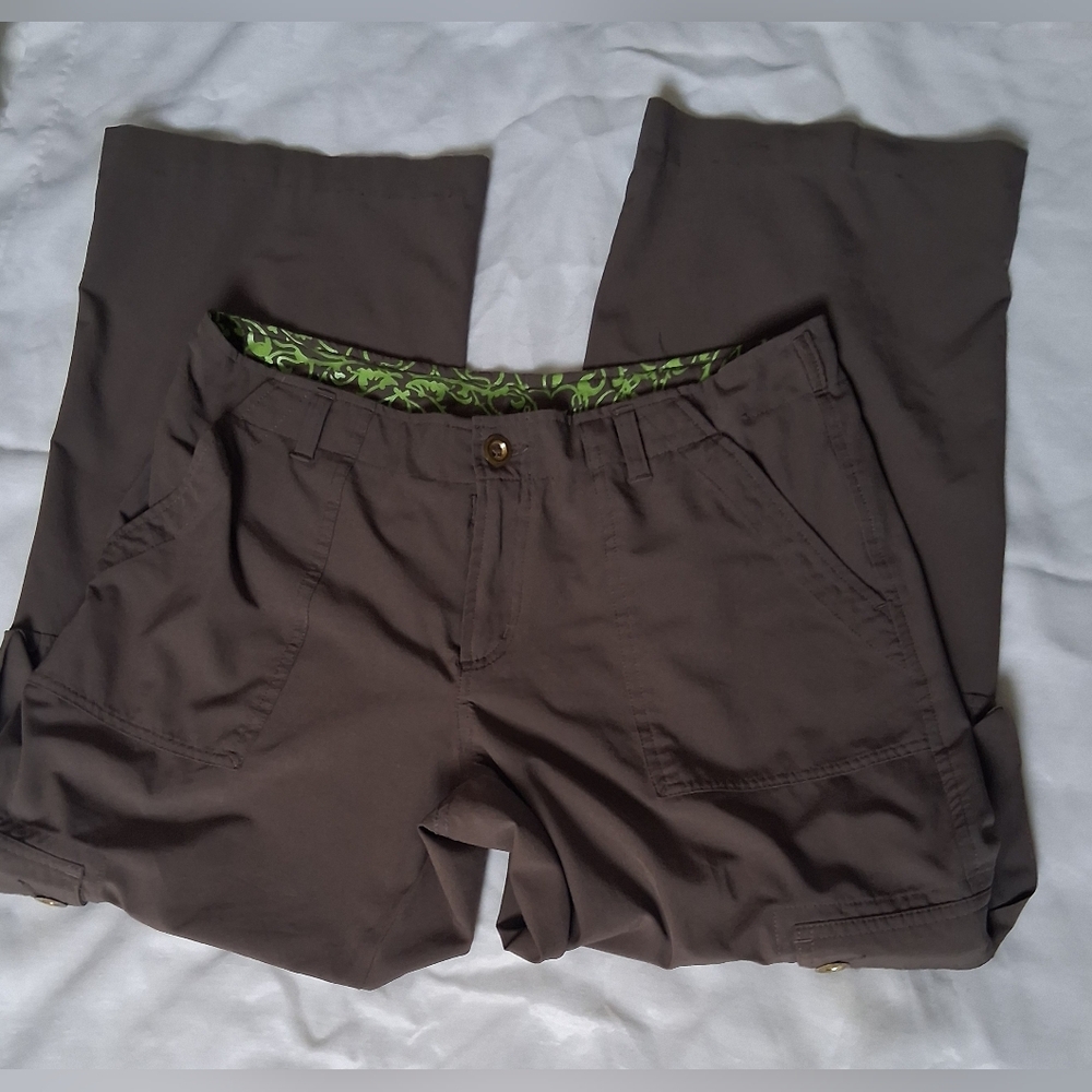 Nike Brown Pants with Subtle Black Swoosh - Picture 4 of 7
